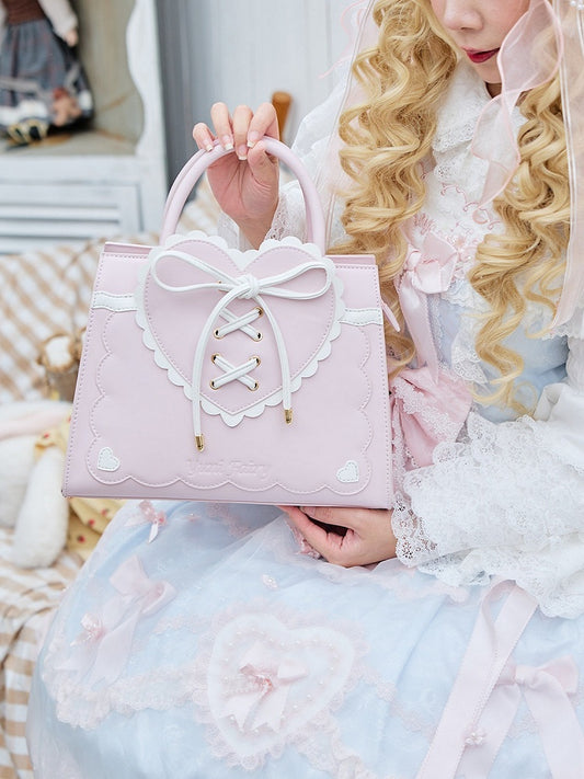 Sweet Pink Heart Shoulder Bag - Yuni Fairy