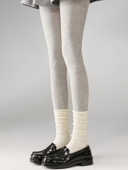 Socks Lace-Pattern (4 Slouchy Colors)