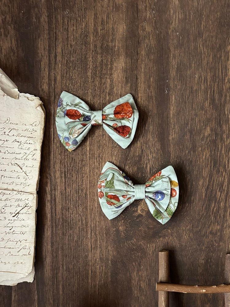 Berry-Themed Hair Accessory in Four Summer Colors - Zoncel