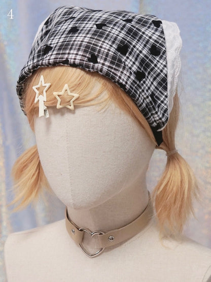 Schal Stern Design 5 KC Applikation/Dreieck Optionen