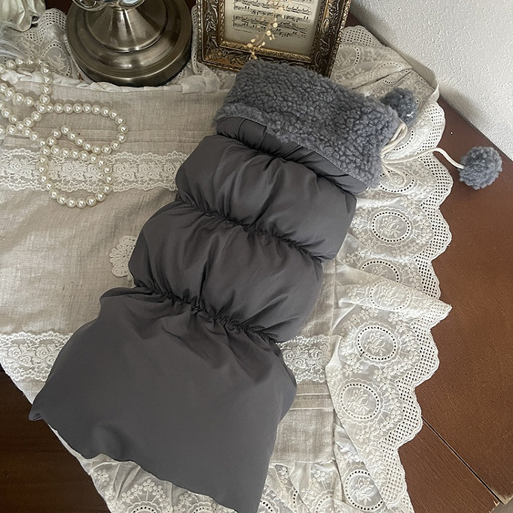 Pom-Pom Leg with Decorations Trim Warmers Fleece Colors 5 Puffer