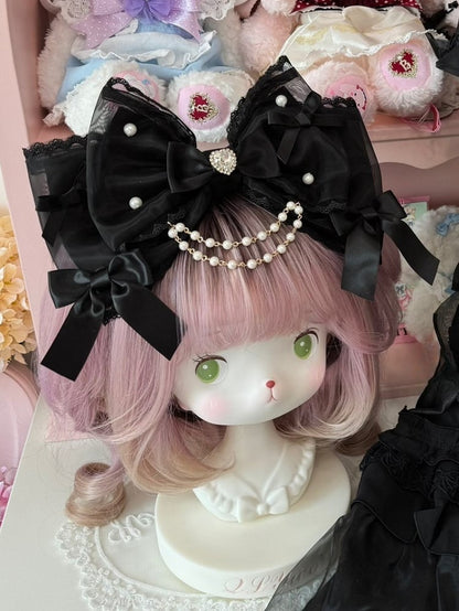 Beaded Color KC 4 Options And Rhinestone Bowknot Decorated