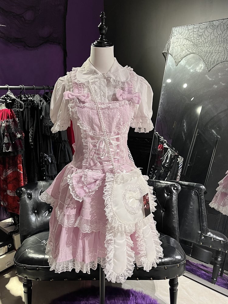 Bag 3 Rabbit and Crossbody Ears Chain with Lolita Beaded Options Color