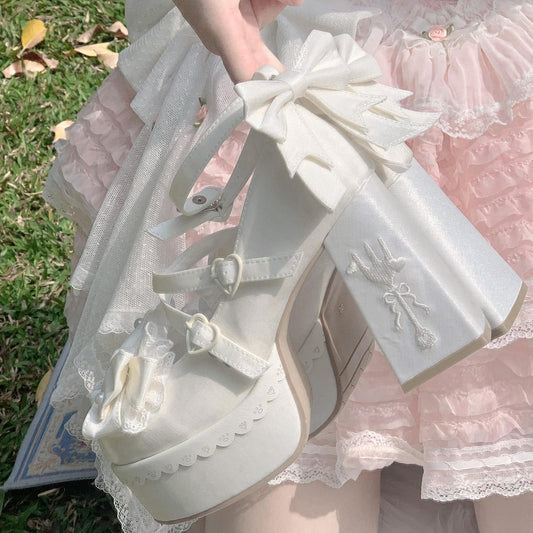 Lolita Tea Party Original High Heels – Sweet Elegant Lolita Shoes | ChaHuaWuYu