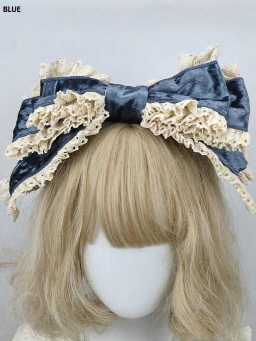 Big Trim 13 Lace Options Bow Velvet KC