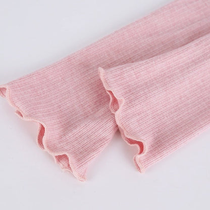 Knit Cardigan Pink Long Sleeve Ribbon Sweet - serendipity
