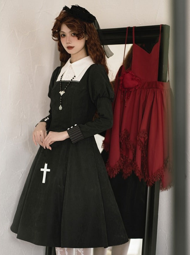 Item. Dress Gothic College Lolita Reserved