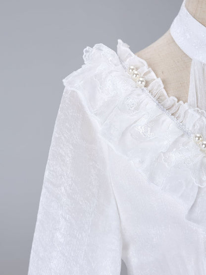 Halter Edward White Floral Piece Neck and One Summer Print Purple