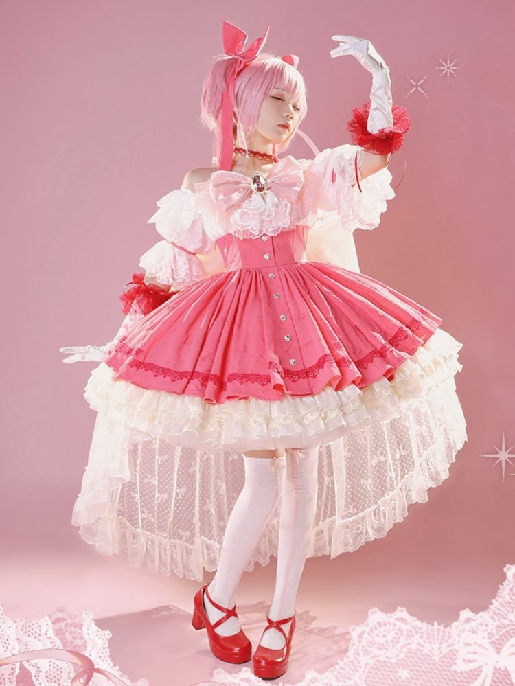 Puella Magi Madoka Magica Kaname Madoka Strümpfe