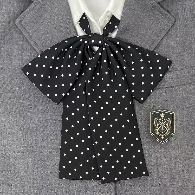 Krawattenmuster 11 Schleifenfarboptionen Polka Dot