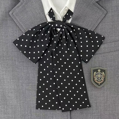 Tie Pattern 11 Bow Color Options Polka-Dot