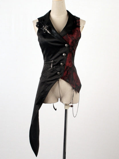 Gothic Vest Black