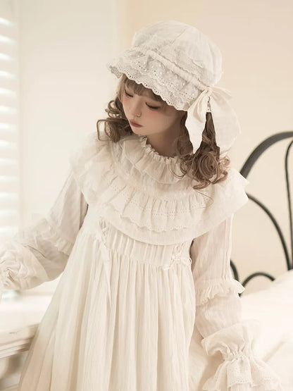 Lolita Baby Shiro Hat White