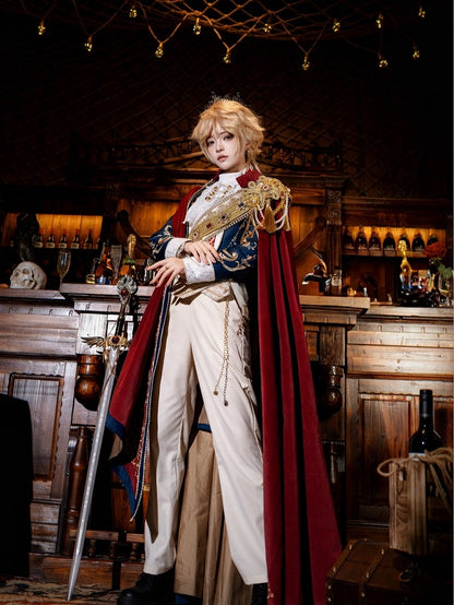 Embroidered Classic Prince Style Ouji Lolita Jacket - Your Highness