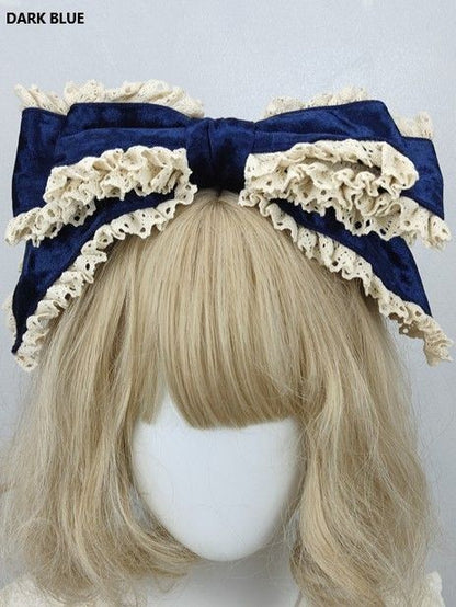 Big Trim 13 Lace Options Bow Velvet KC