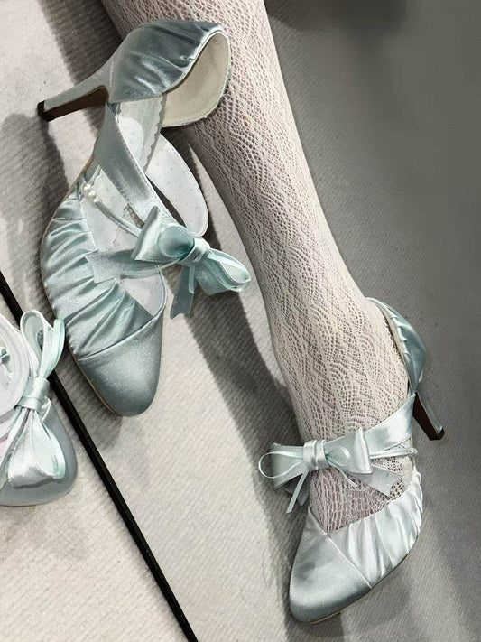 Toe Pointed Elegant Turquoise - Lolita Janes Mary