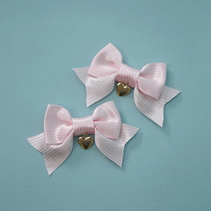 Hairclip Pink Bowknot