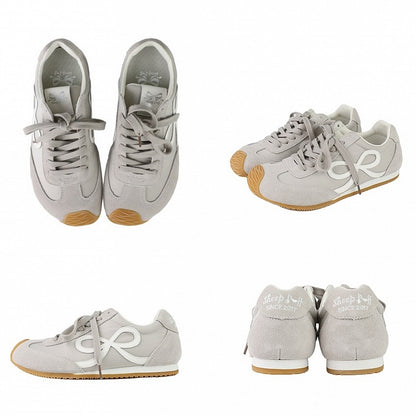 Front Ties Sneakers Lace-up Gray Design Bowknot