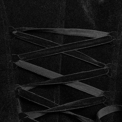 Gothic Long Gorgeous Coat Black Vintage