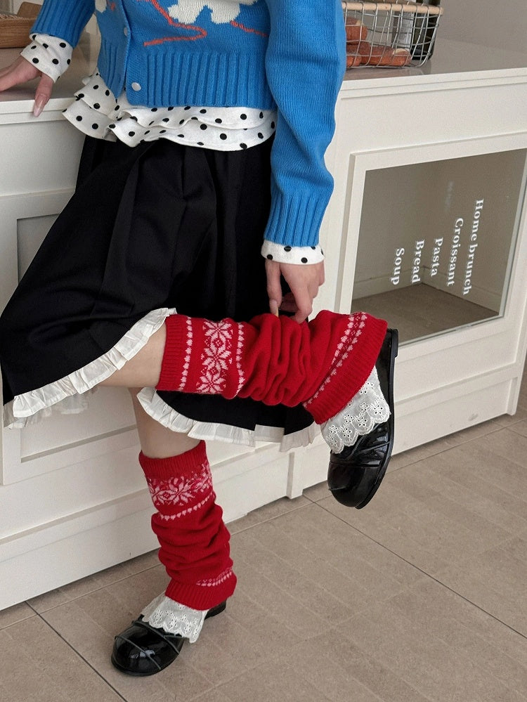 Slouchy Leg Isle Warmers Fair Knit
