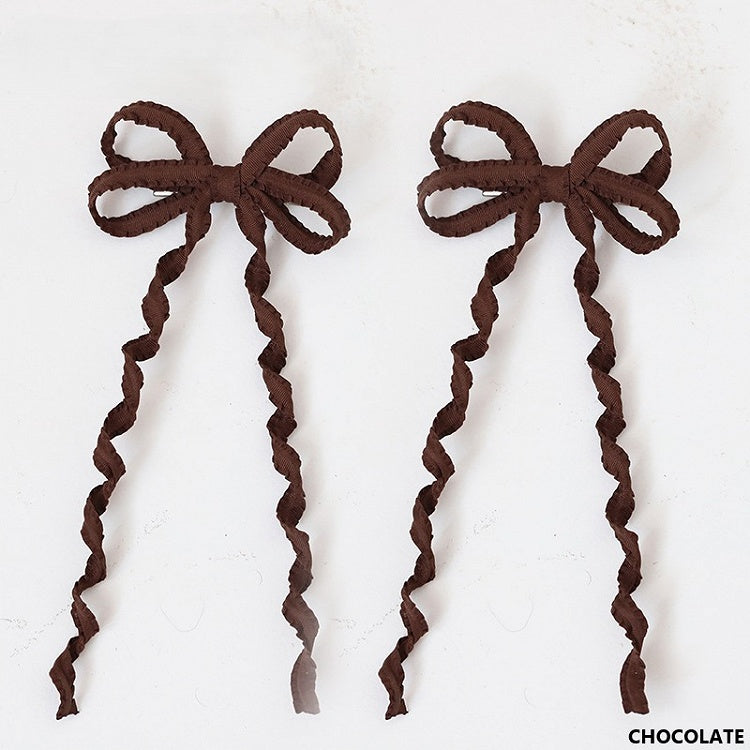 Moldable Options 21 Color Lolita Bowknot Hairclip Sweet Wire