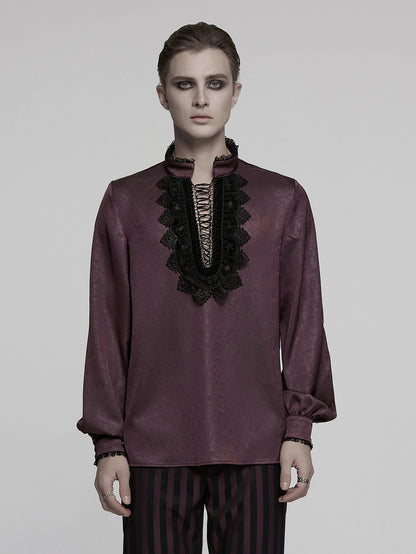 Goth Shirt Men's Red