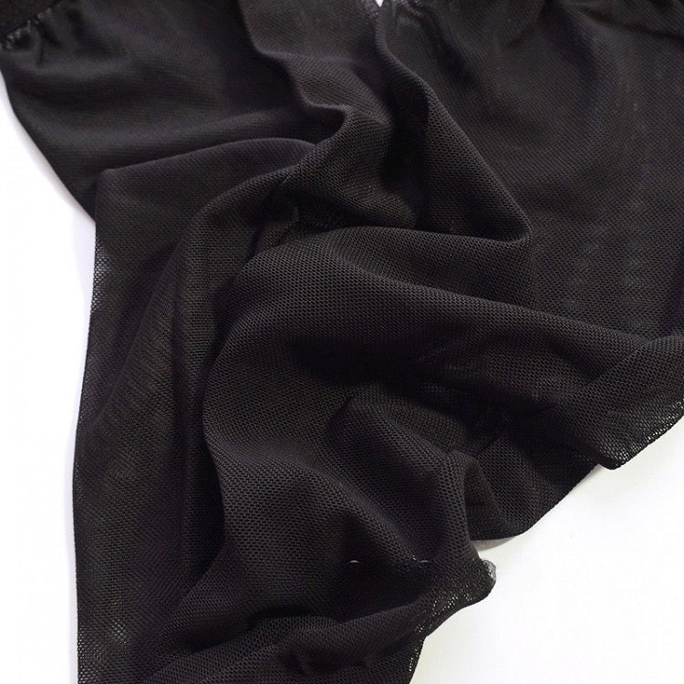 トリムスリーブ ブラックゴシックレース