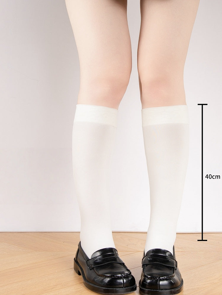 Chaussettes antidérapantes 40 cm, 3 couleurs, compression amincissante pour mollets