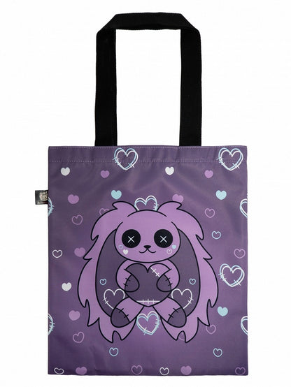 Doll Bunny Purple Kawaii with A Bag Plush Canvas