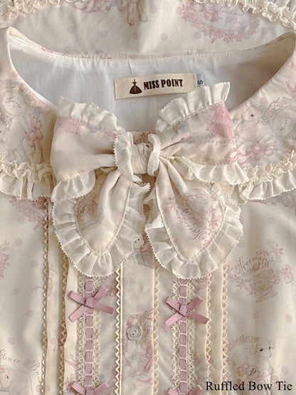 Picot Edge Bow Tie - Miss Point