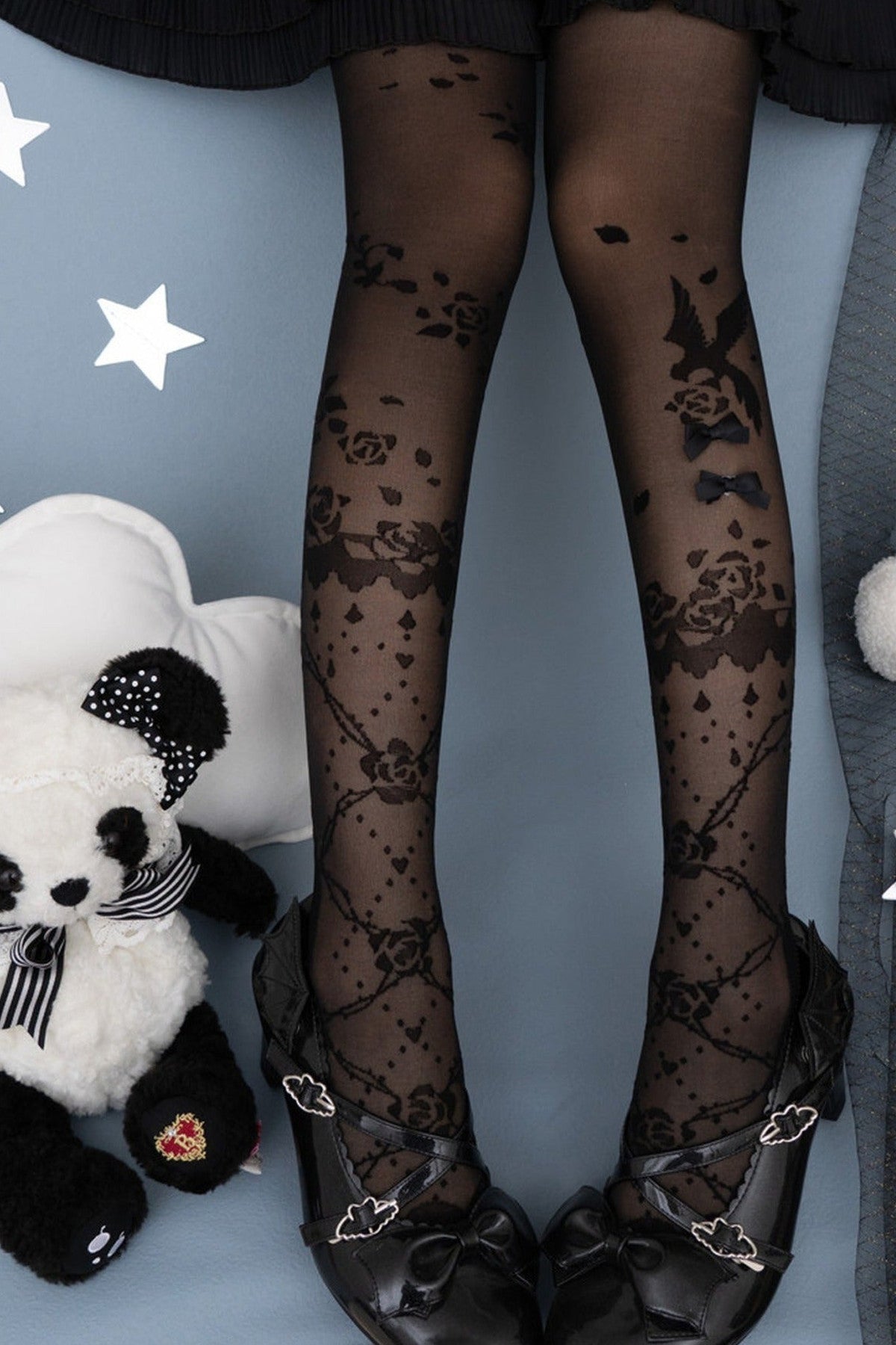 Nightingale and the Rose Bridal Tights