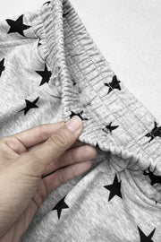 Elastic waistband and drawstring detail