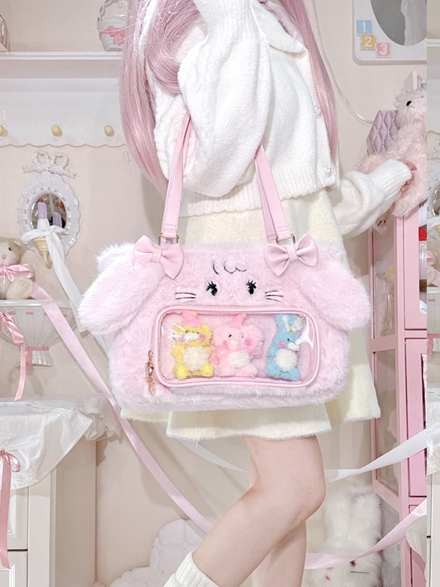 Plüsch-Rosa Ita Cammy Bag Mikko