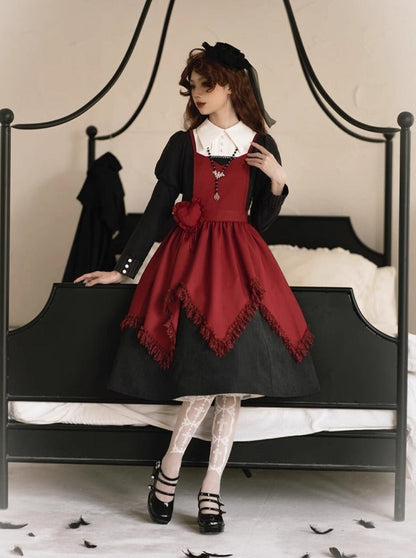 Apron Suspenderskirt Gothic Brooch Lolita Brooch