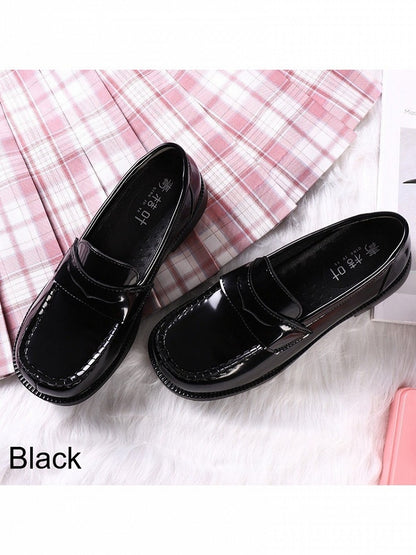 2-Color Classic Uniform 1.2cm School Shoes