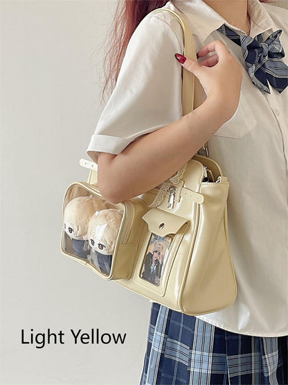 Kawaii Display Colors 2 Bag Window Ita with Crossbody/shoulder