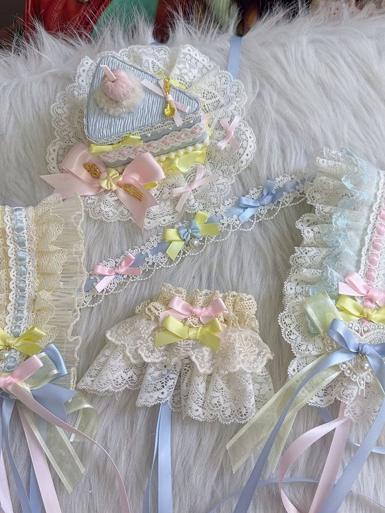 Pastel Lolita Sweet Hat Cake Triangle Mini Candy