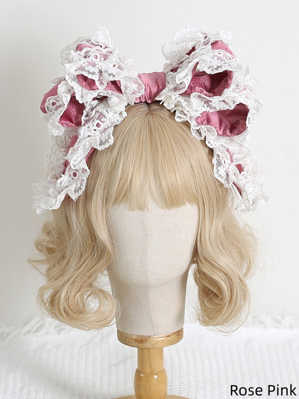 With layer KC Trims 11 Sweet Lace Lolita Sized Multi Colors Large - Bowknot