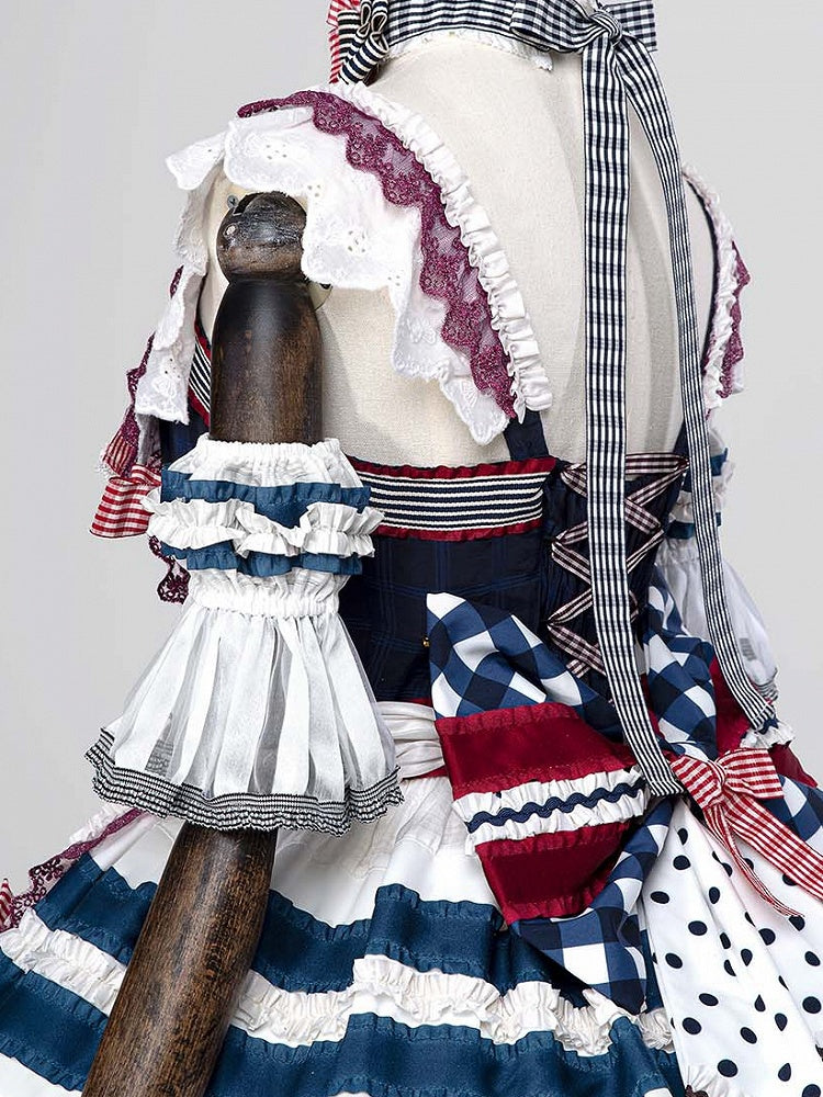 Sleeves Bowknot Puff