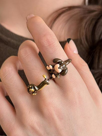 Y2Kアニマルデザインリング