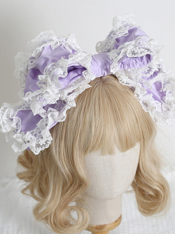 With layer KC Trims 11 Sweet Lace Lolita Sized Multi Colors Large - Bowknot
