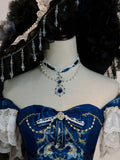 Black / Dark Blue Necklace