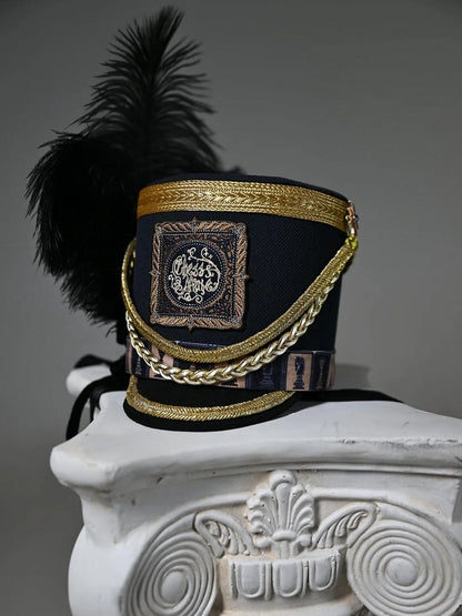 Black Blue Hat Red / Dark