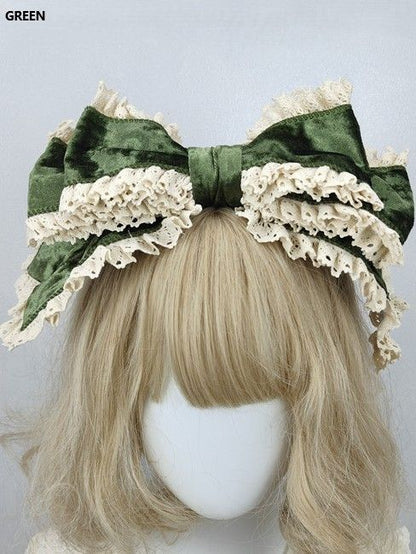 Big Trim 13 Lace Options Bow Velvet KC