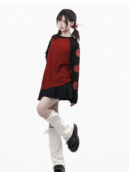 Black A-Line Buckle Strap Skirt - PINK SAVIOR