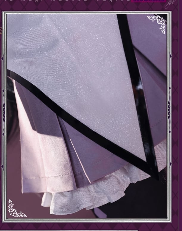Puella Magi Madoka Magica Akemi Homura Cosplay-Kostüm im Lolita-Stil