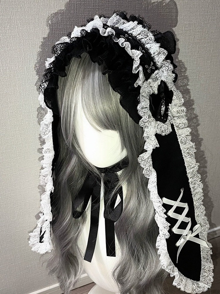 Rabbit Ear Lace Hairband - Magic Diary
