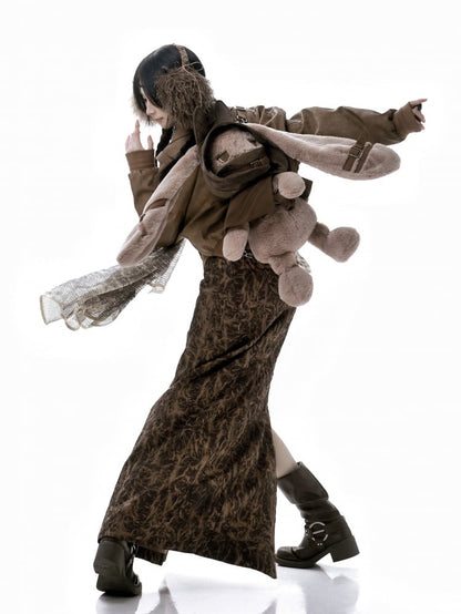 ウェイストランドパンク バウンティハンター バニー ブラウン ぬいぐるみ バニーバッグ / ぬいぐるみ