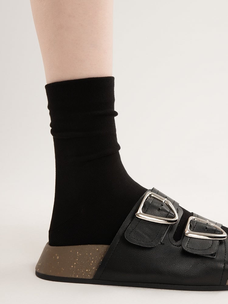 Cotton Socks Minimalist 5 Colors JK