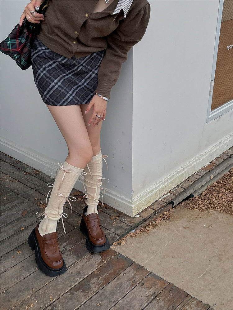 Stockings Balletcore Options 6 Bowknot Ribbon Color